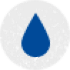 blue water drop graphic Waste/Soil Management