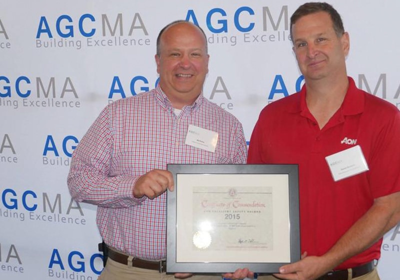 Charter Awarded AGC Safety Award