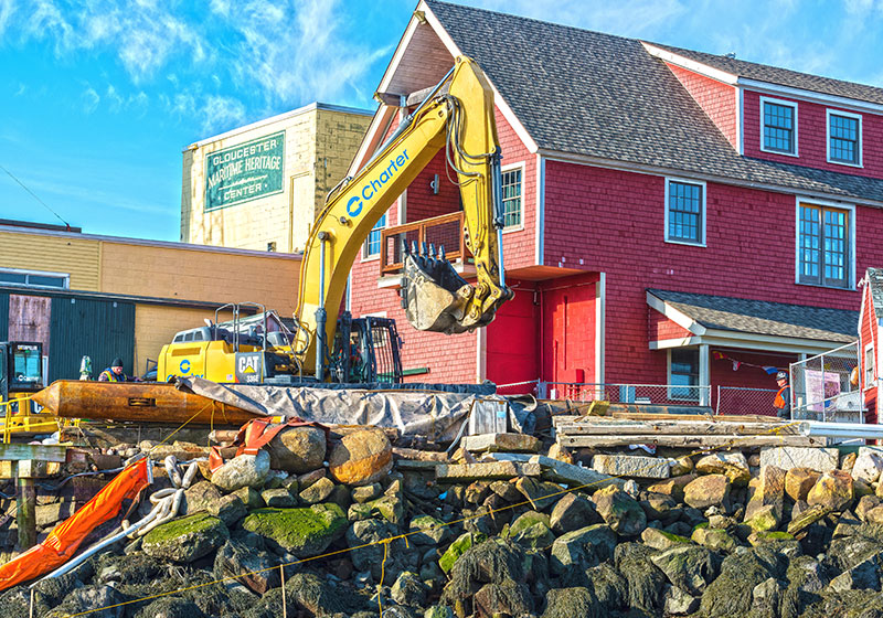 Maritime Gloucester Sees Construction As Educational Opportunity