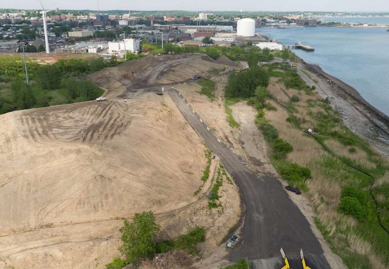 former landfill along Lynn's waterfront