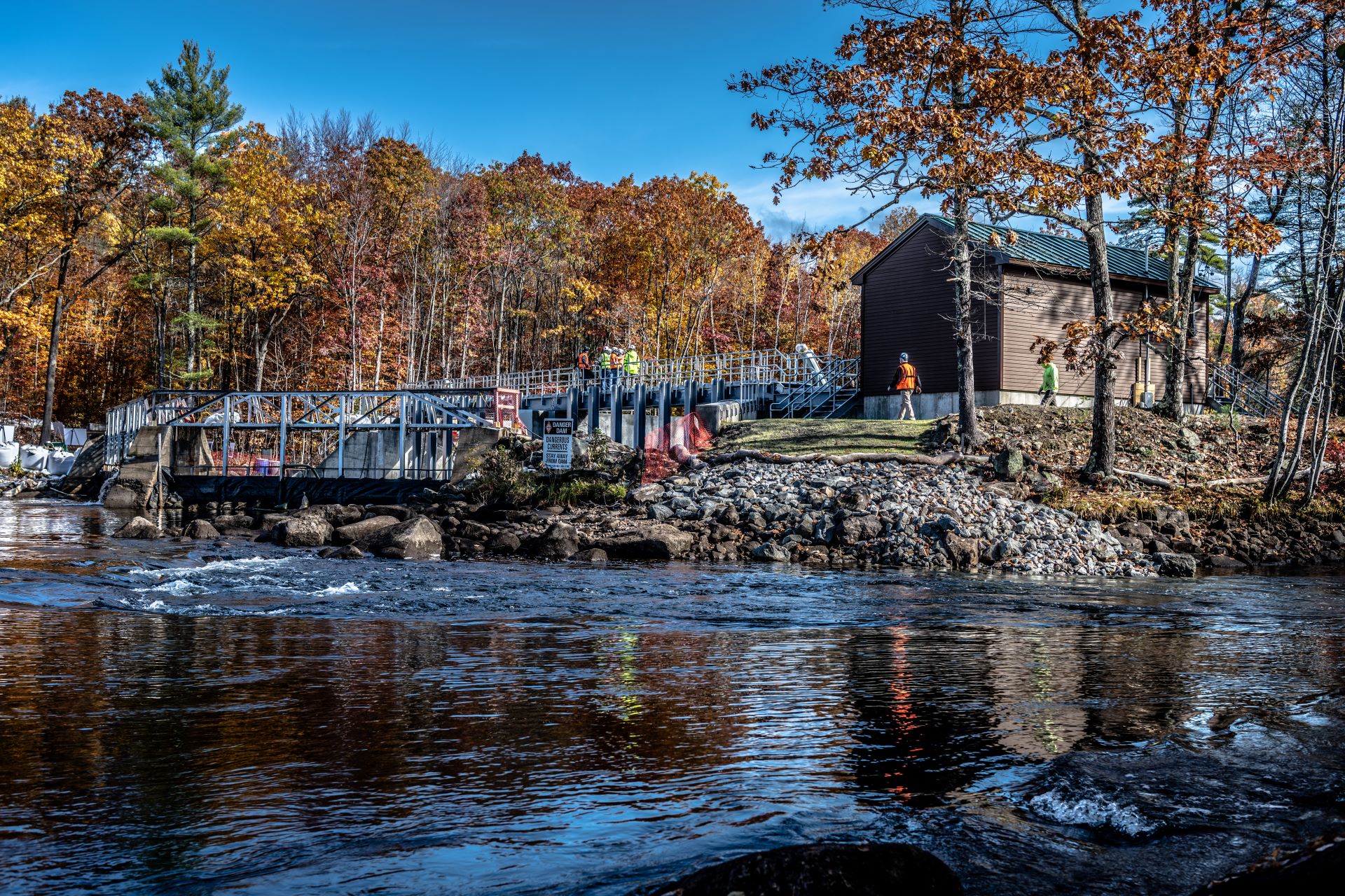 Berry Bay Dam 1