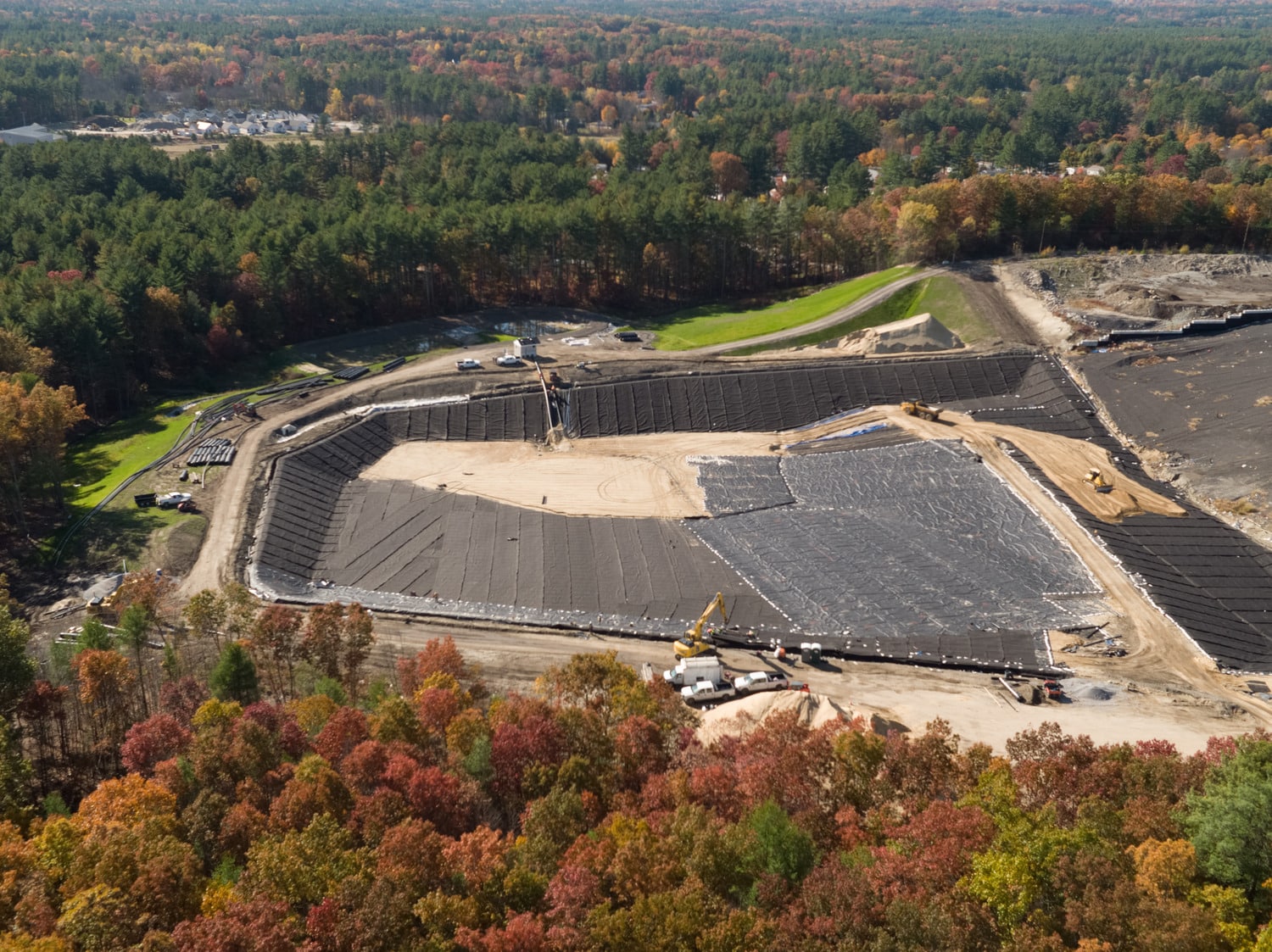 Four Hills Landfill Phase III expansion, Nashua, New Hampshire