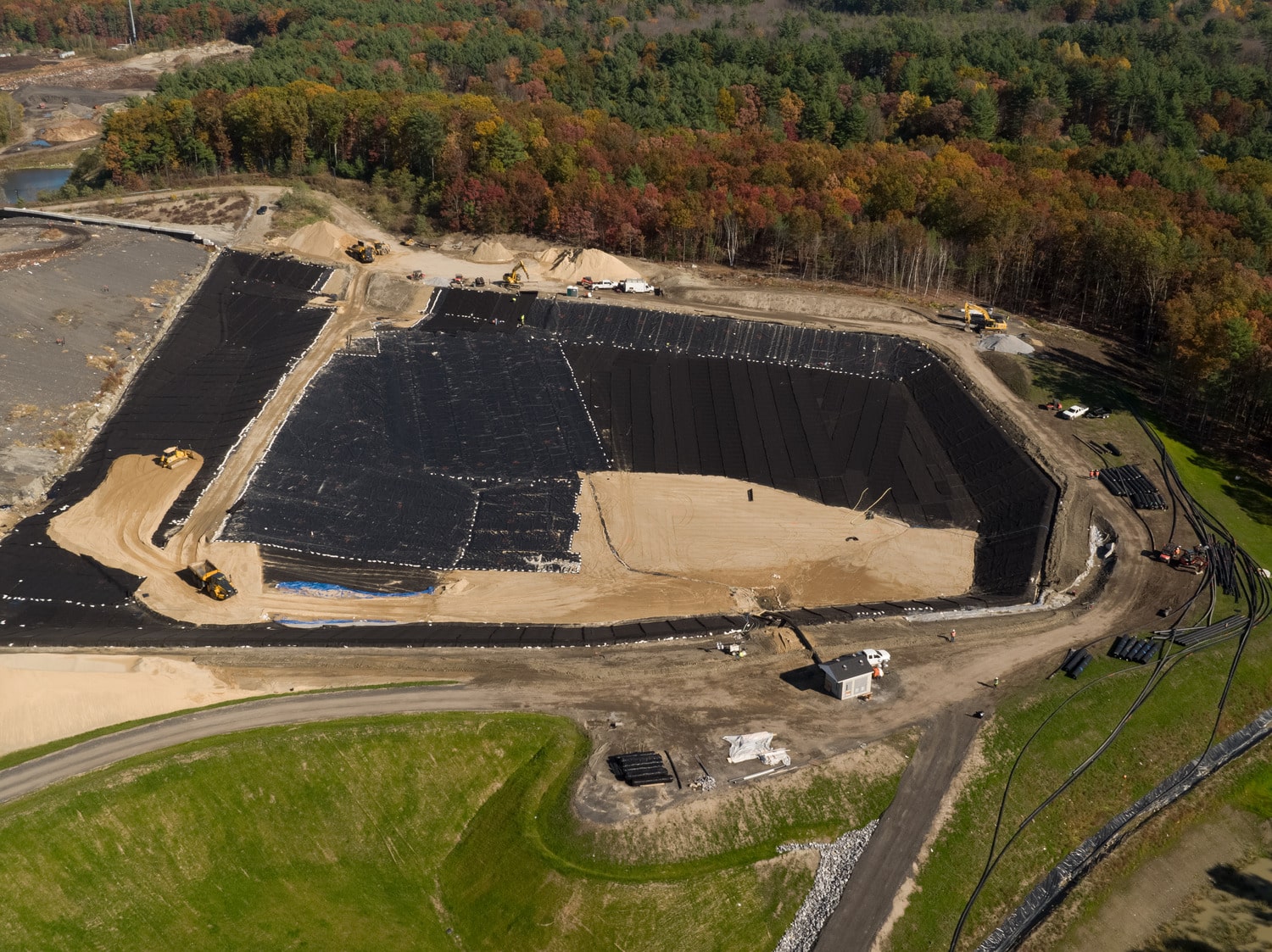 Four Hills Landfill Phase III expansion, Nashua, New Hampshire