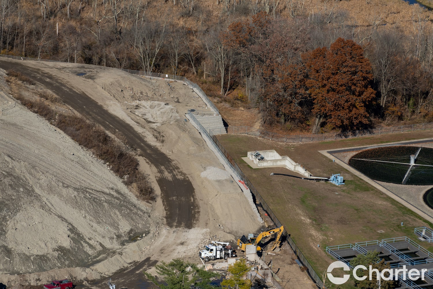 Former Hopedale Landfill closure, Hopedale, Massachusetts