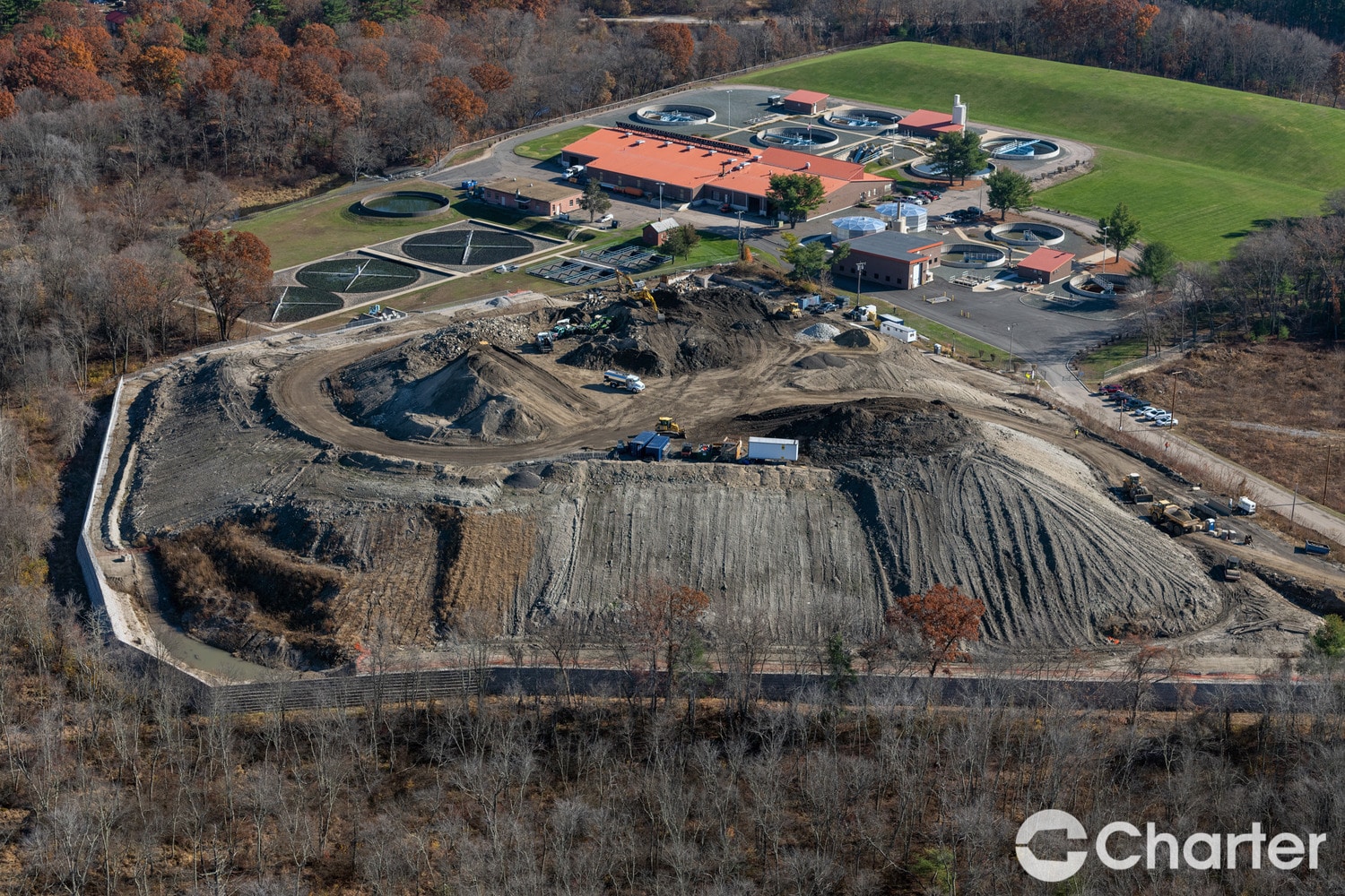 Former Hopedale Landfill closure, Hopedale, Massachusetts