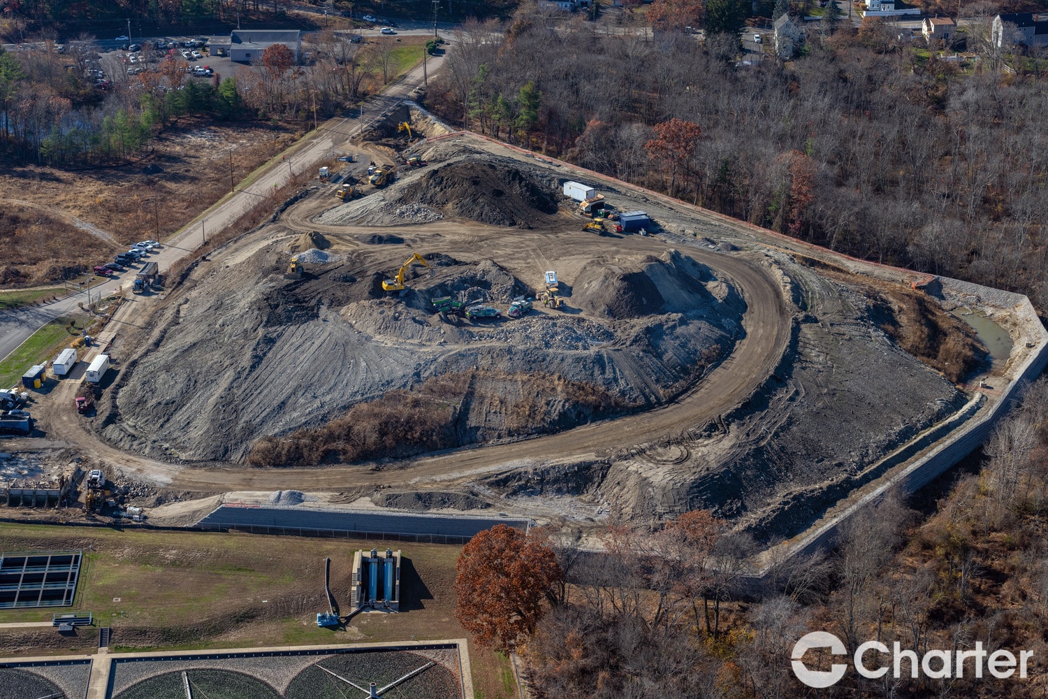 Former Hopedale Landfill closure, Hopedale, Massachusetts