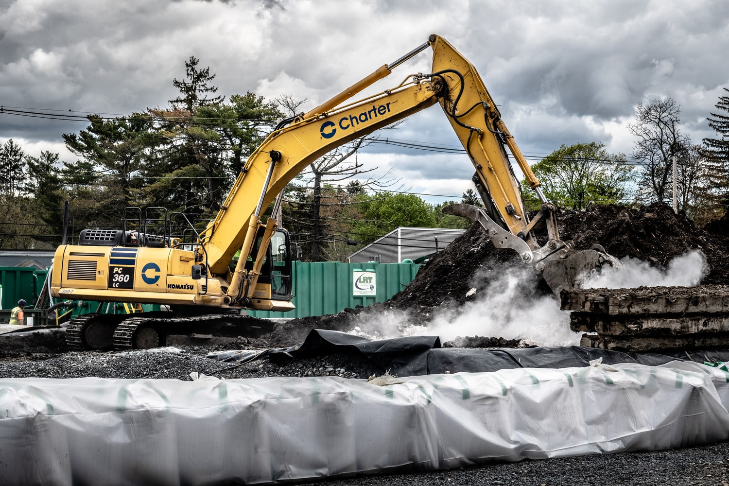 Former Mount Hope Street MGP remediation, North Attleboro, Massachusetts